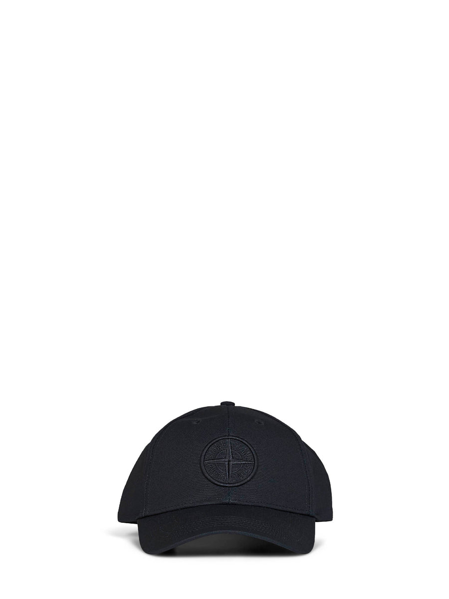 Baseball Cap Cotton Rep Black Hat