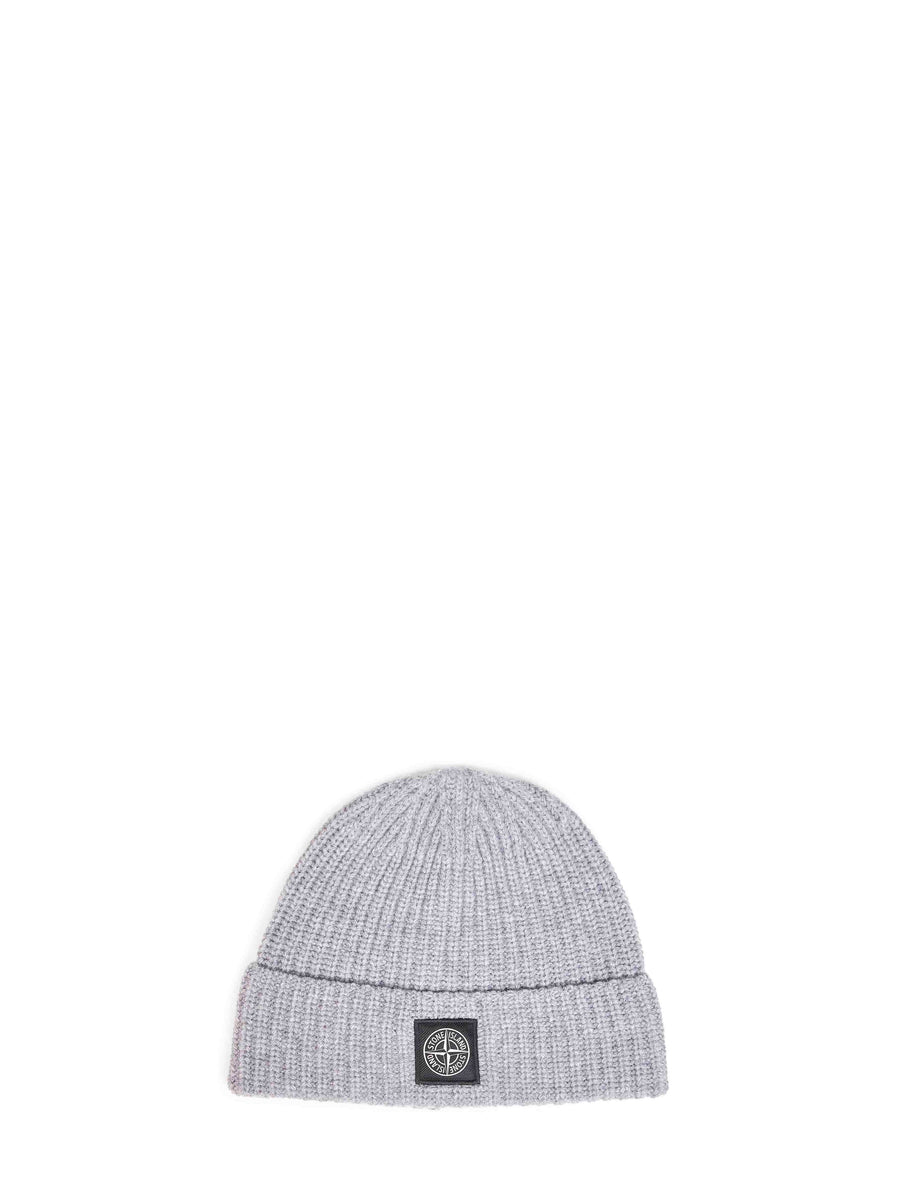 Beanie Rws Geelong Melange Grey Virgin Wool Hat