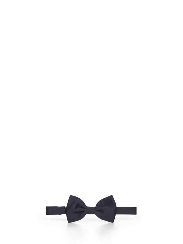 Bow Tie Satin Blue Polyester Ties &