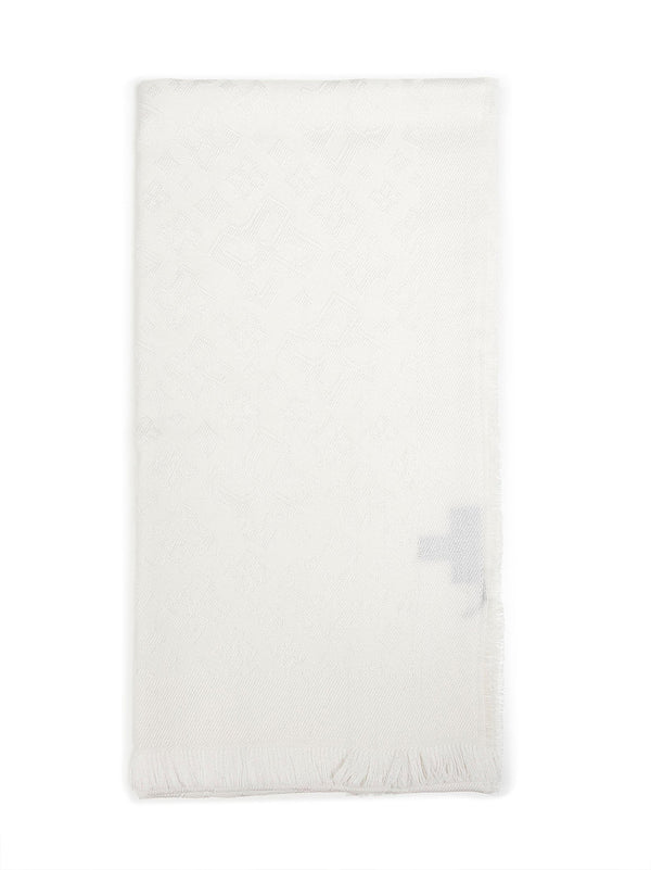 Scarf Virgin Wool White