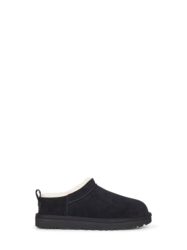 Mules Classic Micro Black Calf Leather