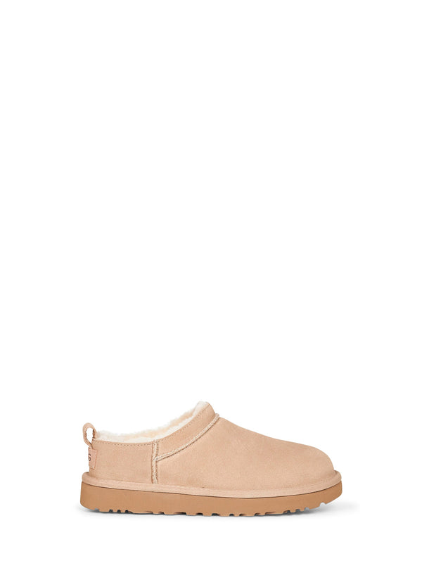 Mules Sand Classic Micro Beige Calfskin Leather