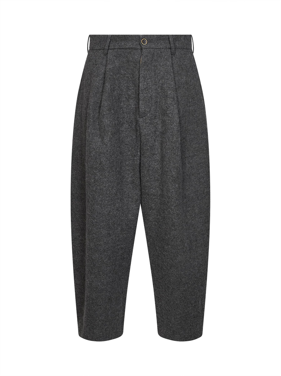 Trousers Patina Grey Virgin Wool