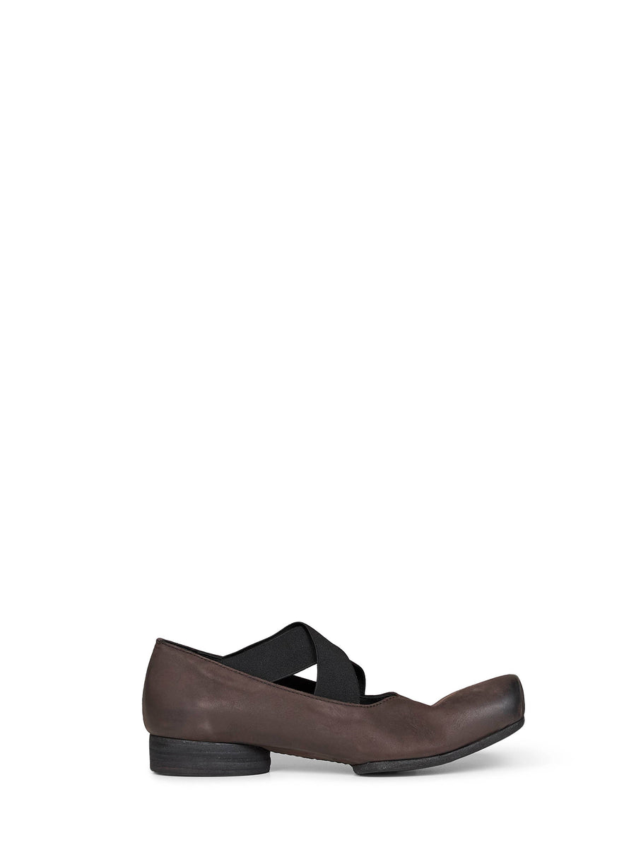 Ballet Flats Leather Brown Ballerina Shoes