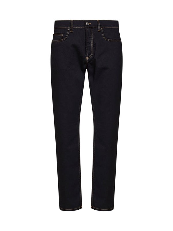 Denim Jeans Black Cotton