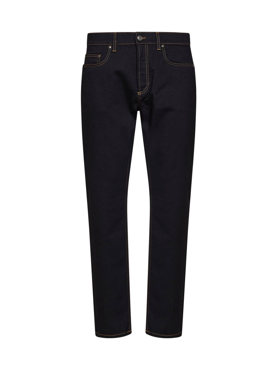 Denim Jeans Black Cotton