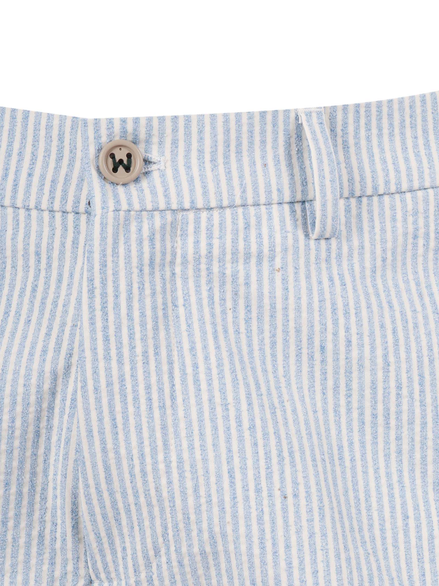 Ber_muda Elax Pants Light Blue Cotton Polyamide Elastane Bermuda Short