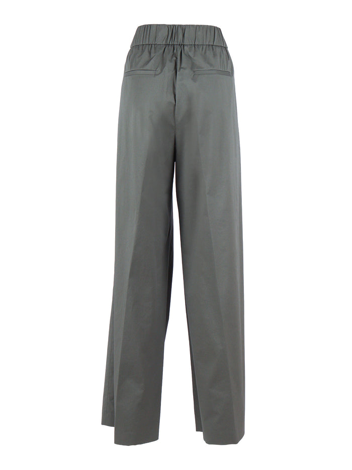 WOMAN TROUSERS Green Pant