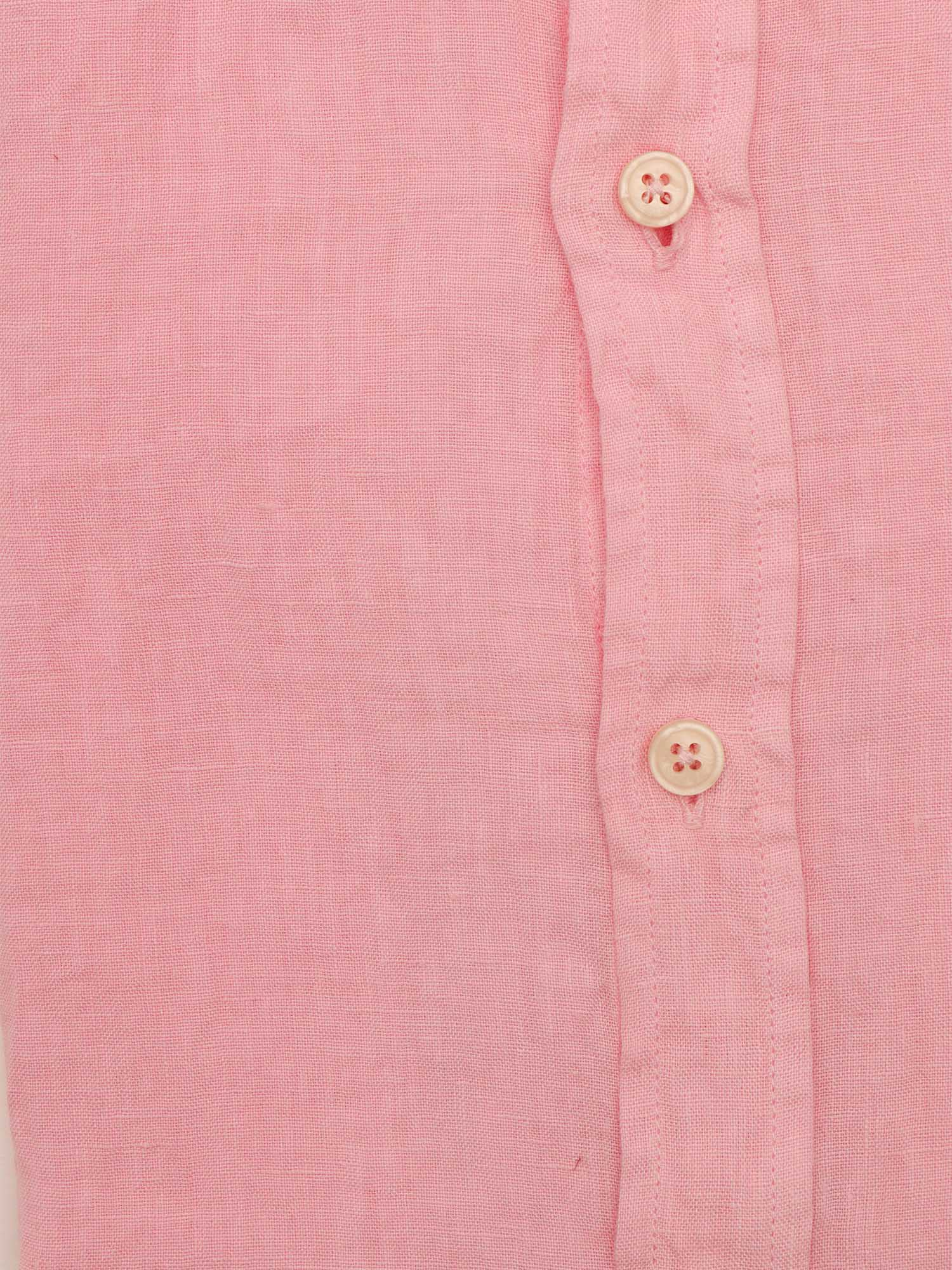 Mens Shirt Pink Cotton