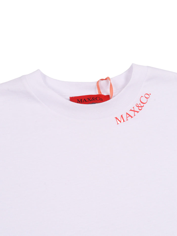 T-shirts White Cotton Short Sleeves T-shirt