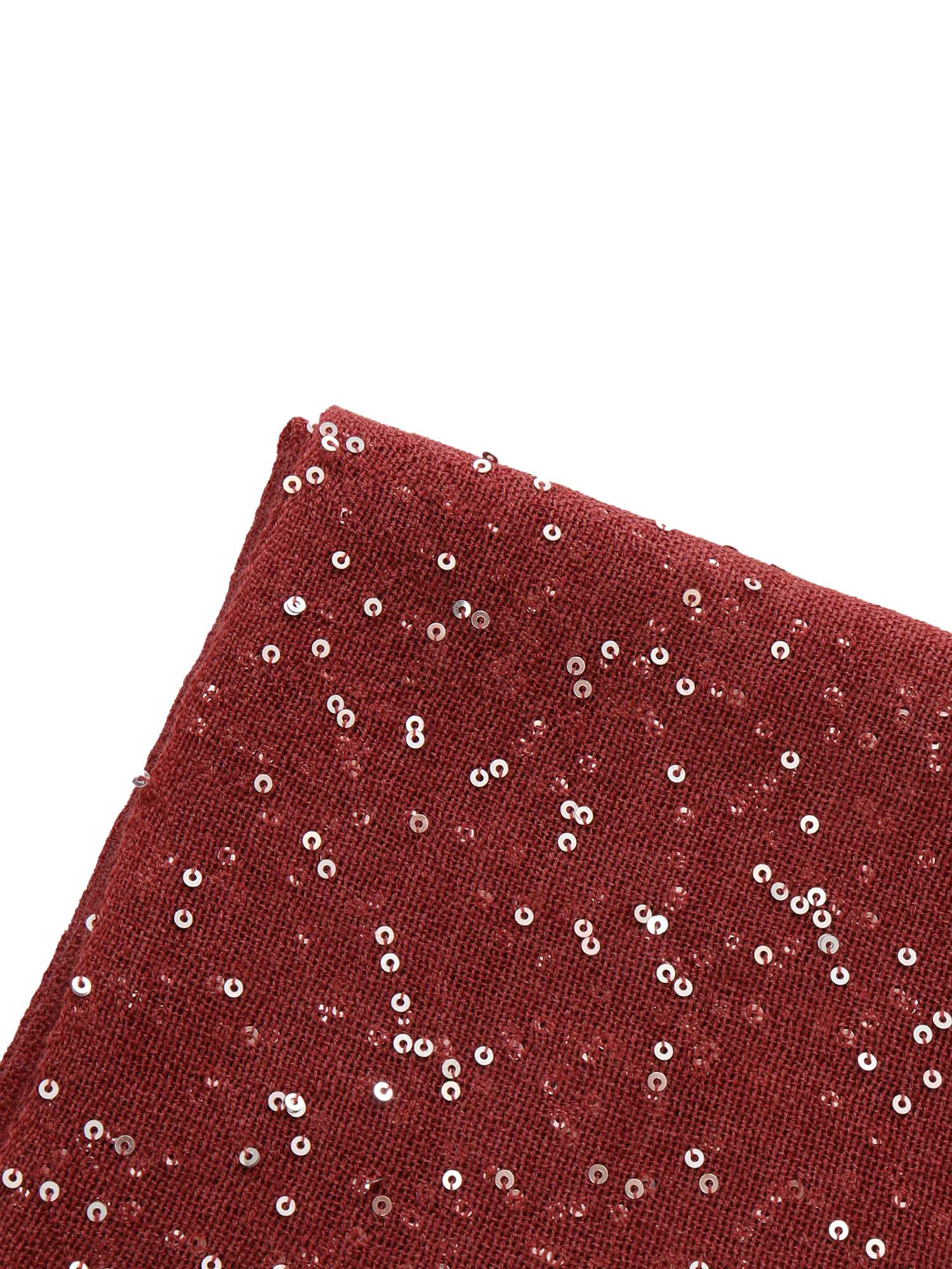 New Dalila scarf Red Vergin Wool Silk Polyester