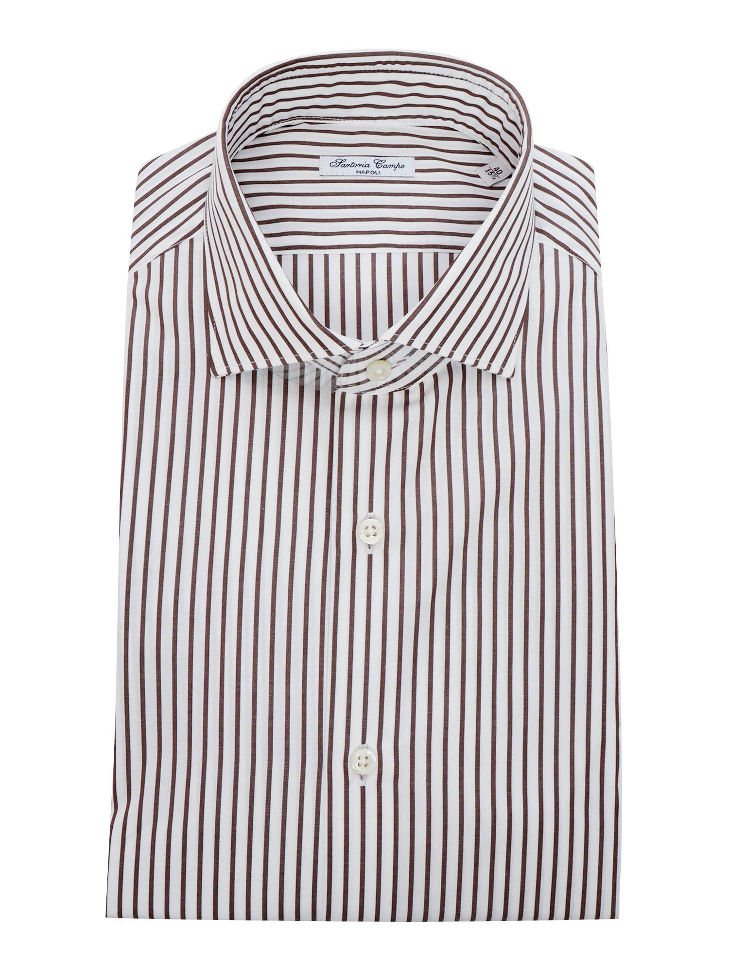 Black and white striped shirt Multicolor Cotton