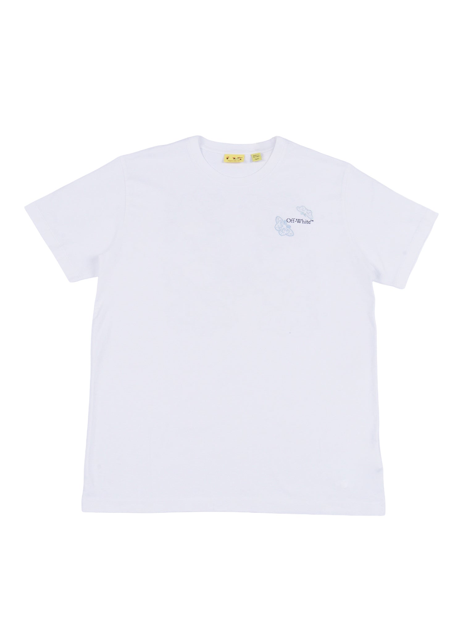 ARROW BUTTERFLY TEE S-S White Cotton Shirt