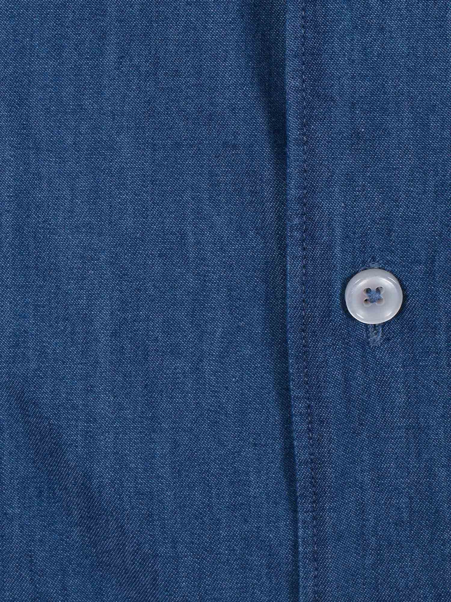 Shirt Blue Cotton