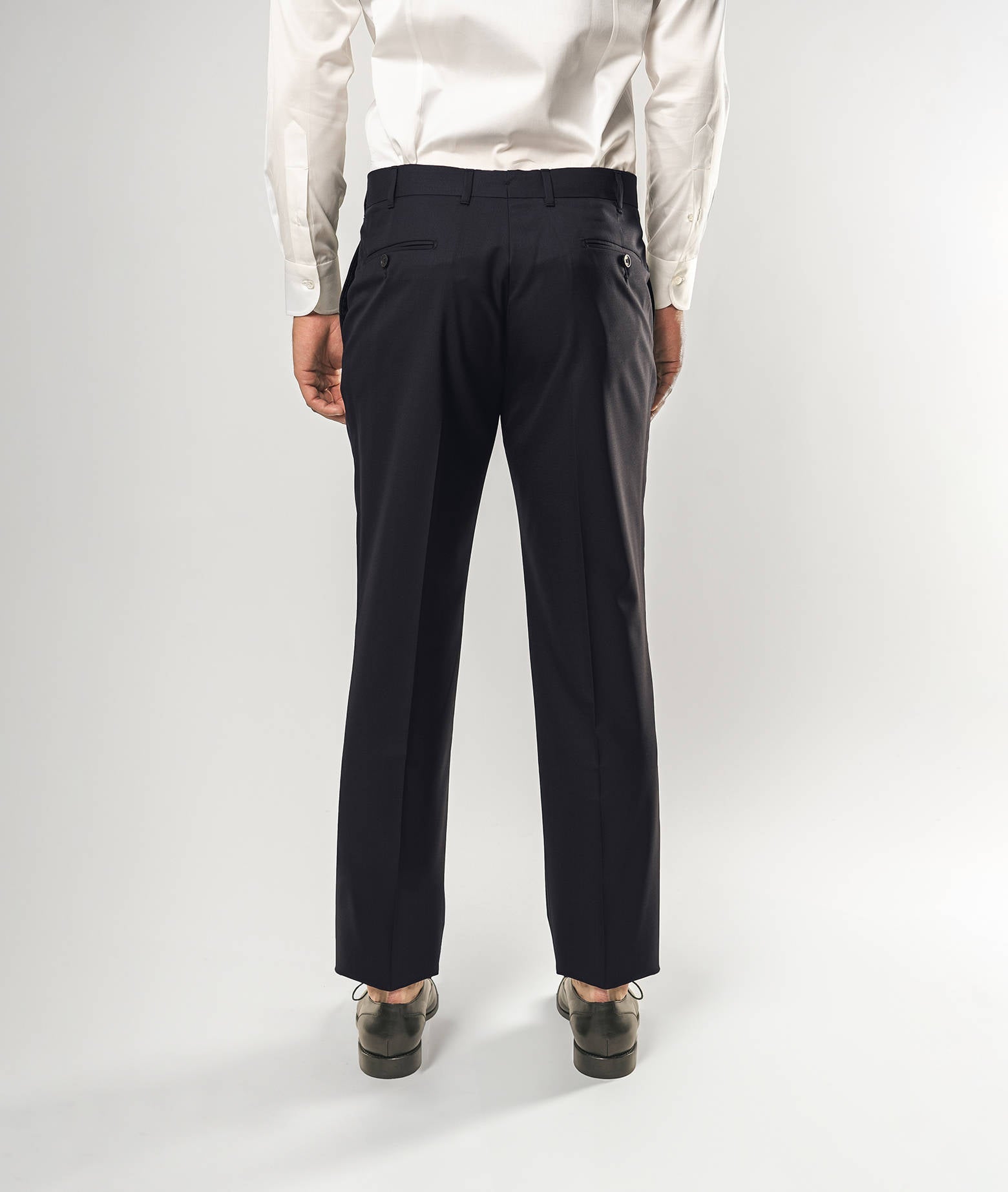 Wool Trousers Monaco Midnightblue Tailored Made