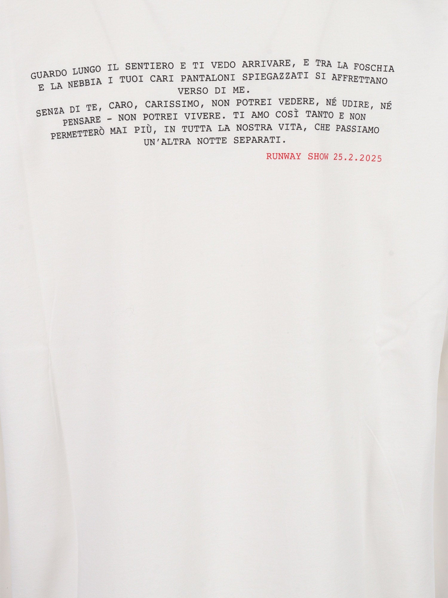 T-Shirt White Cotton Short Sleeves