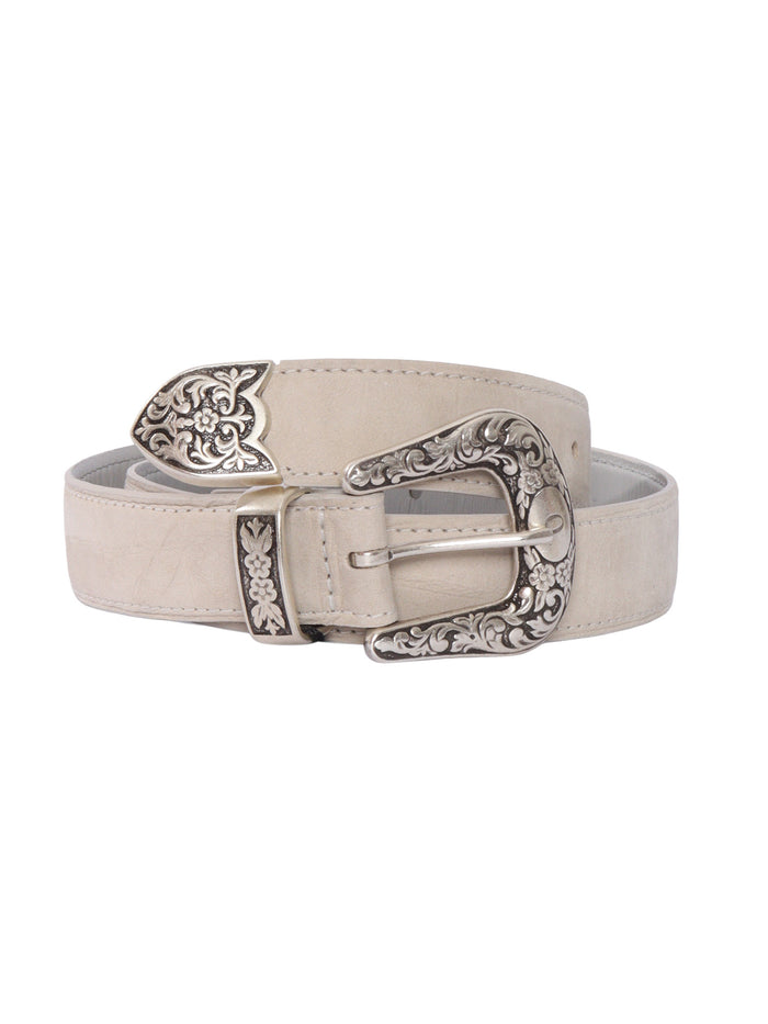 BELT White Calf Leather