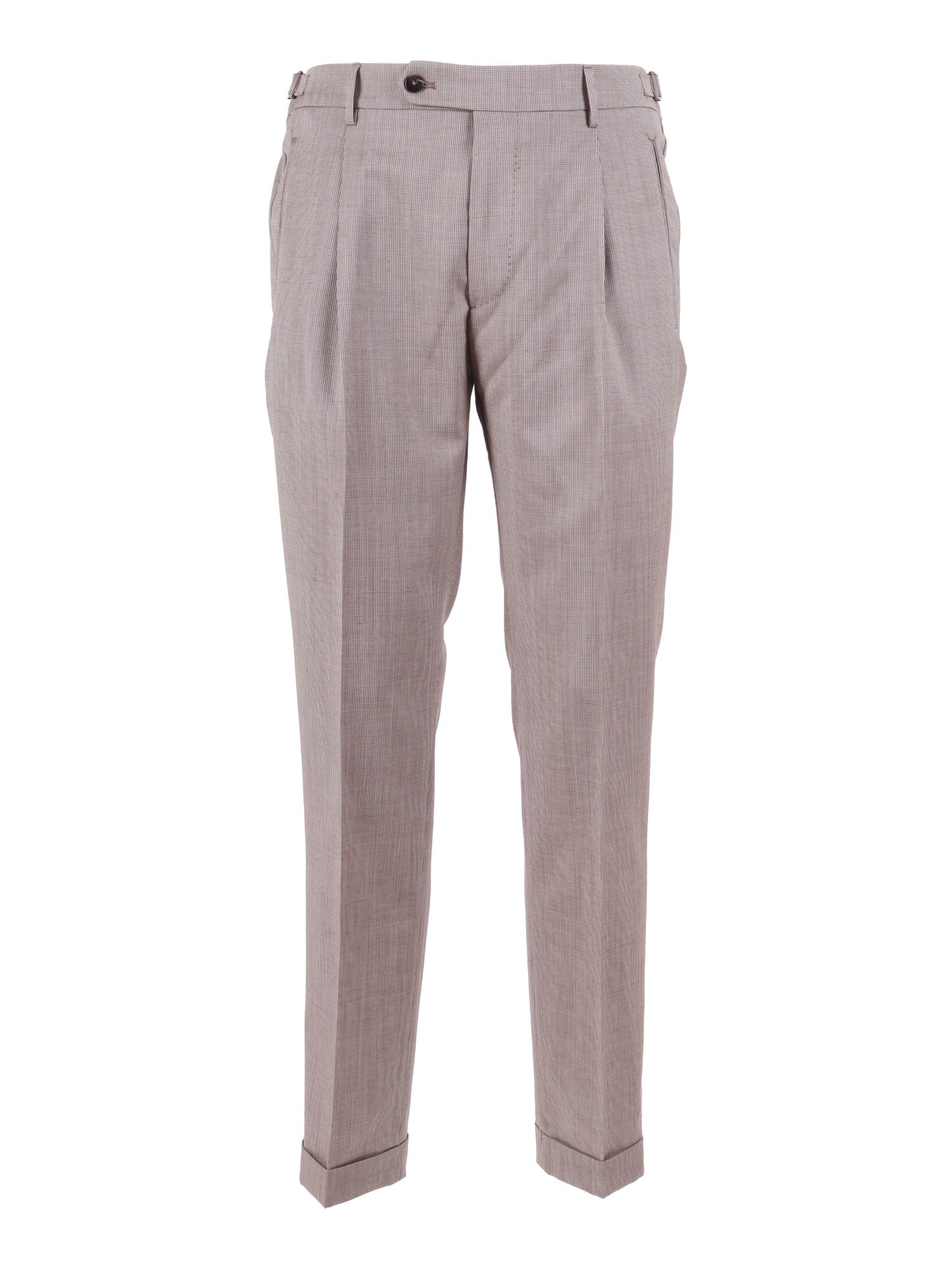 Retrolong Pants Grey Virgin Wool