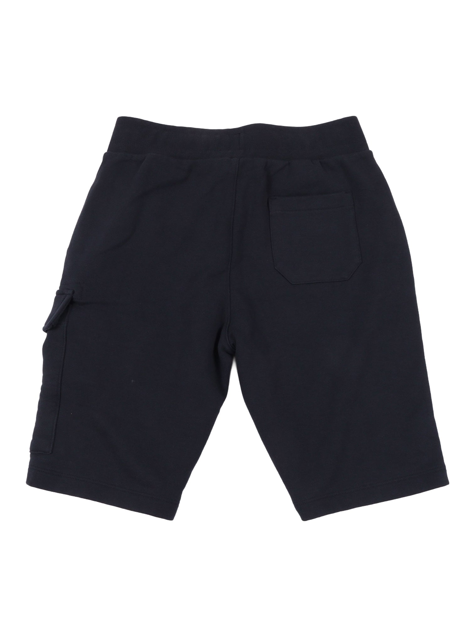 SHORTS Blue Cotton Bermuda