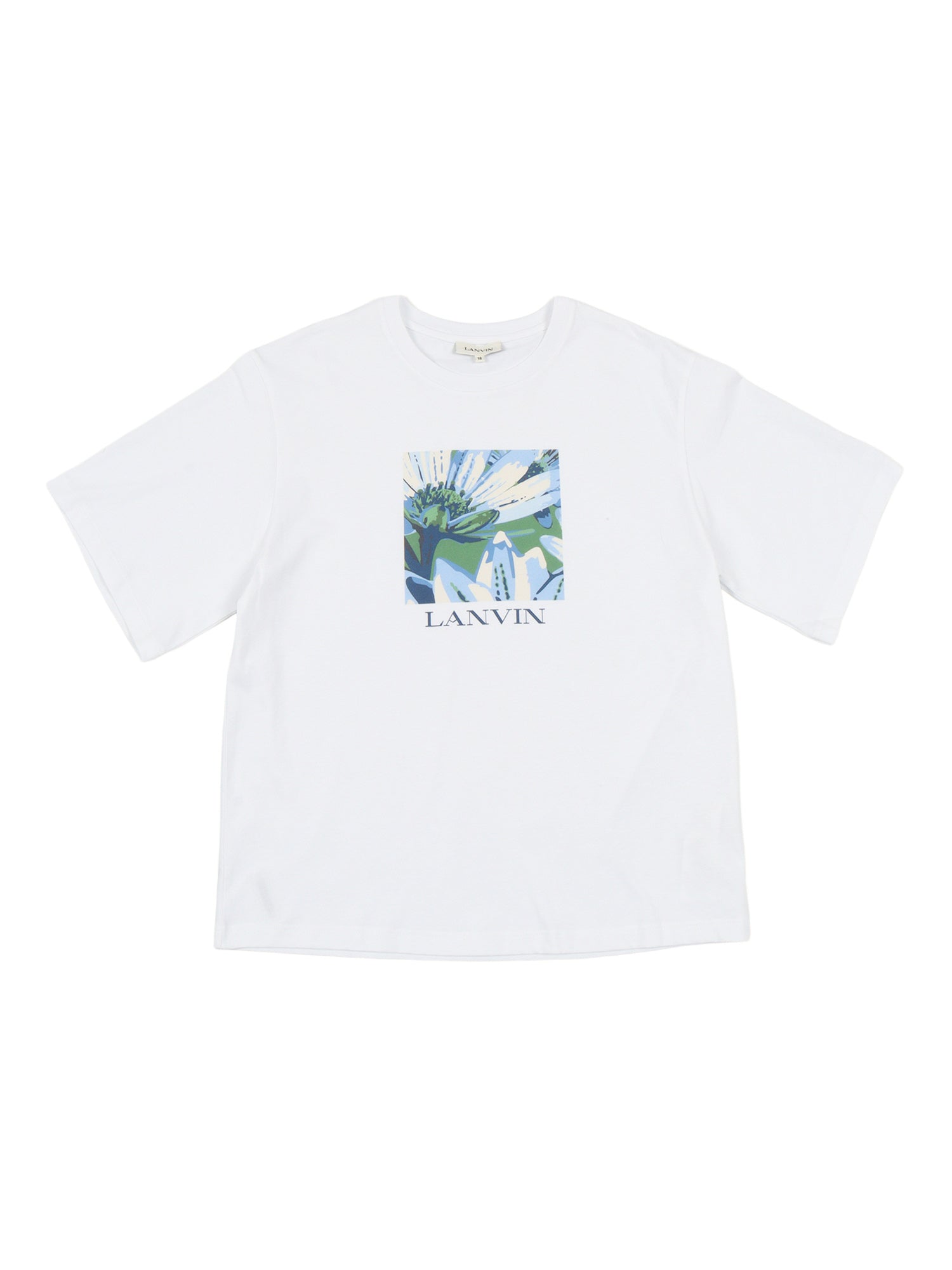 T-SHIRT White Cotton Fabric 2 Short Sleeves