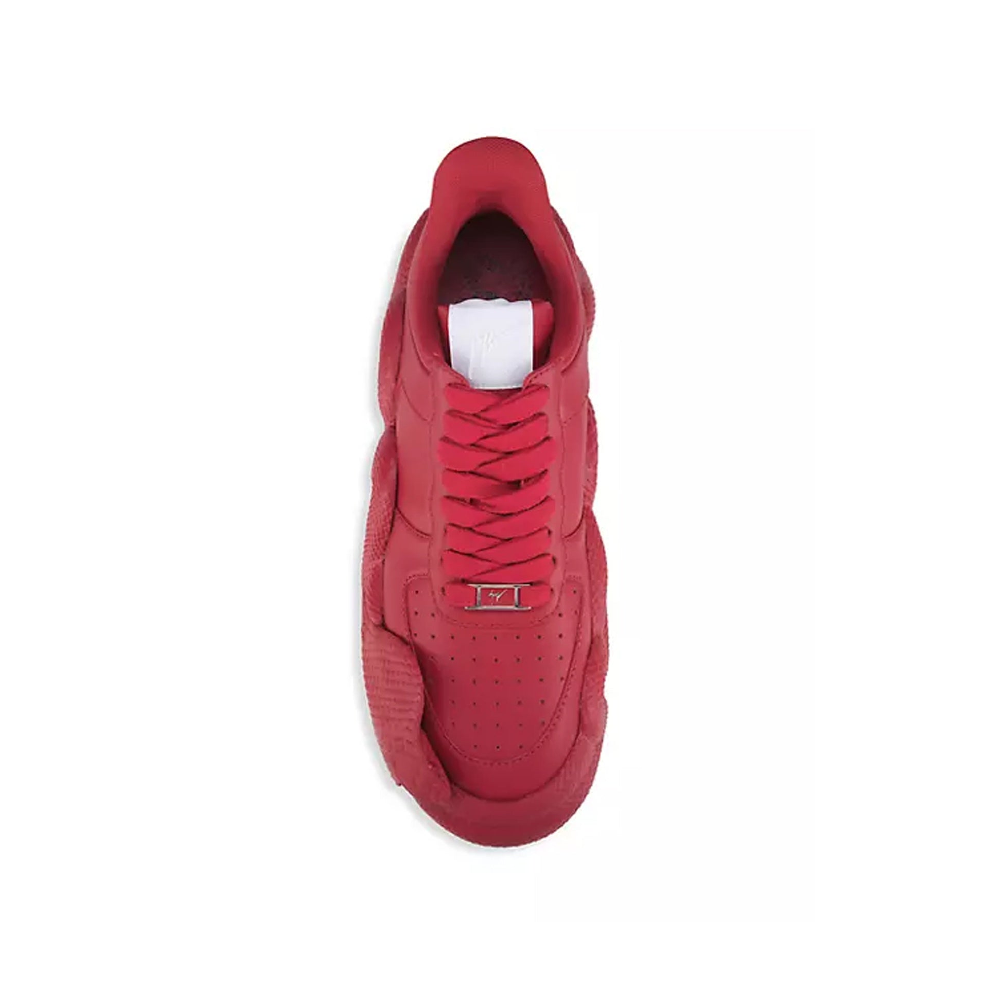 Cobra Sneakers Red Calf Leather