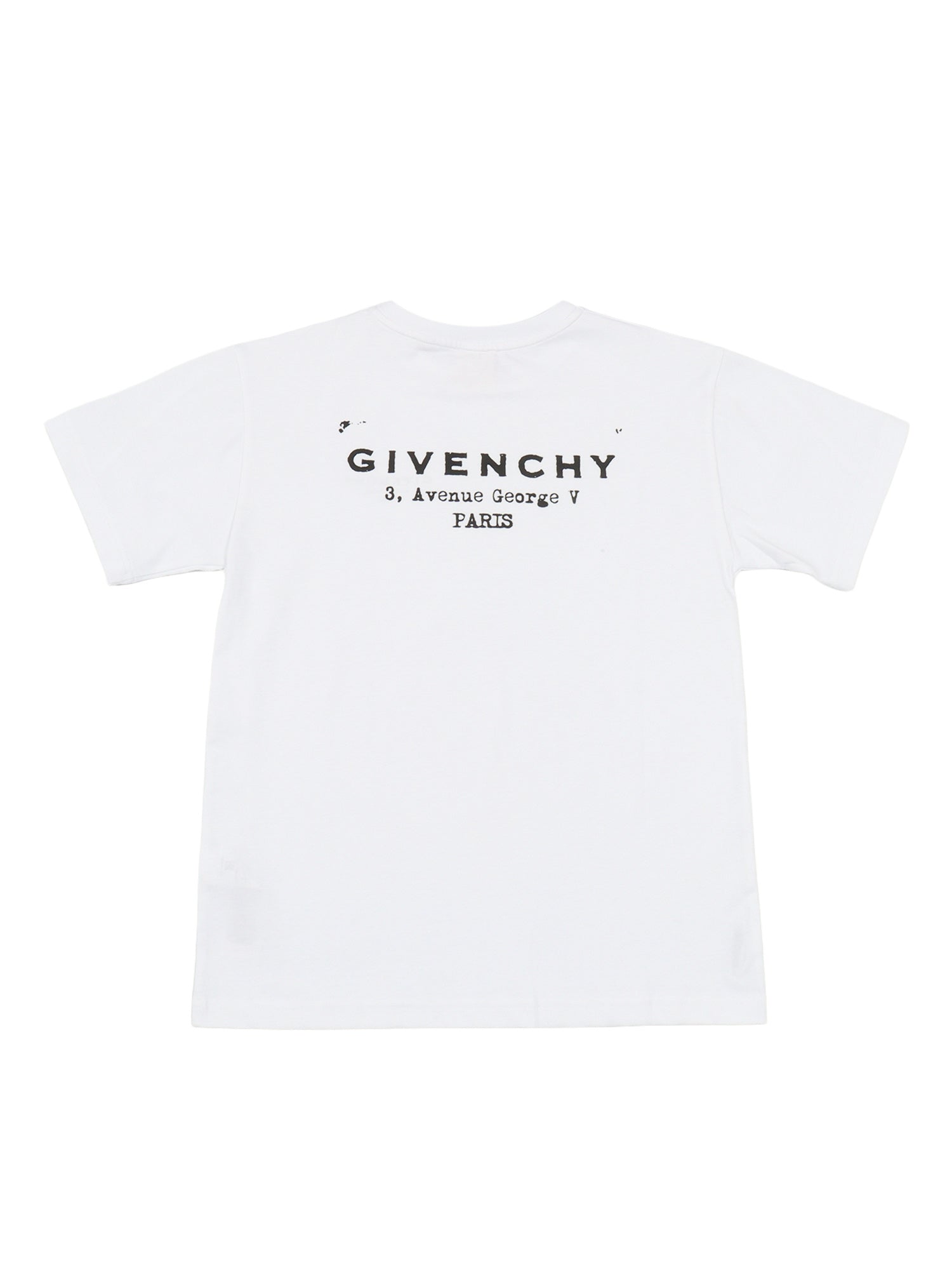 SHORT SLEEVE T-SHIRT White Cotton Sleeves
