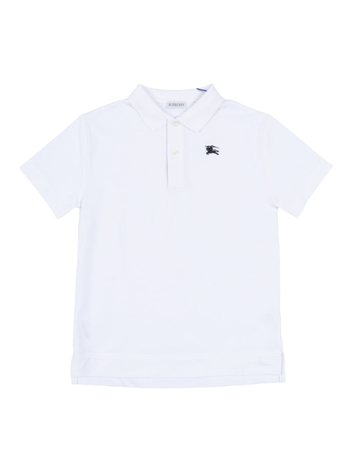 KID BOY POLO SHIRTS White Cotton