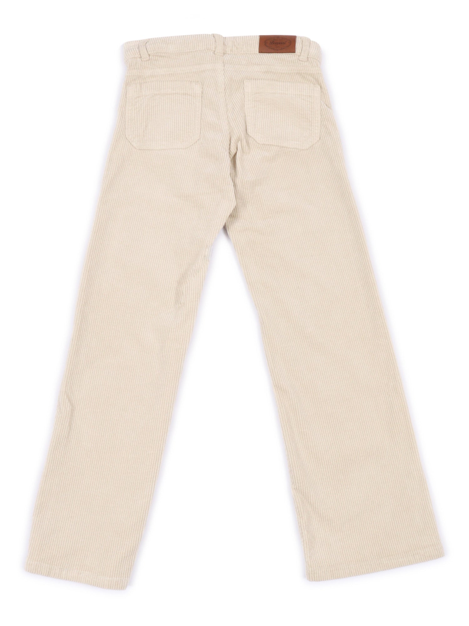 Jennifael Pants White Cotton Elastane