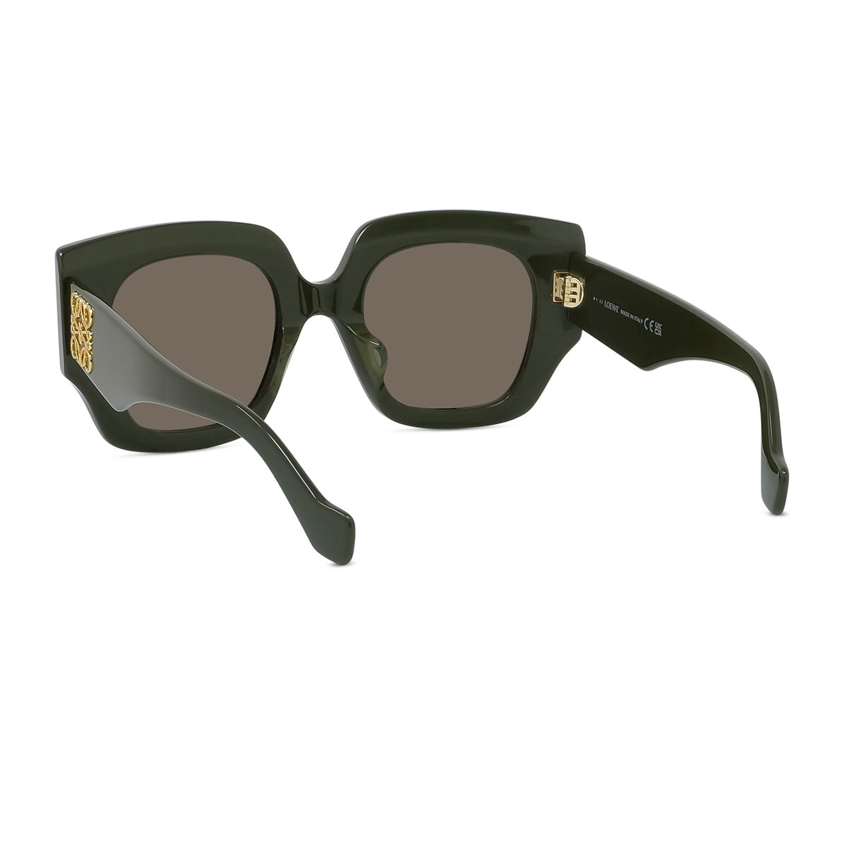 Loewe LW40129U Anagram 96E Green Verde Acetate Occhiali Da Sole