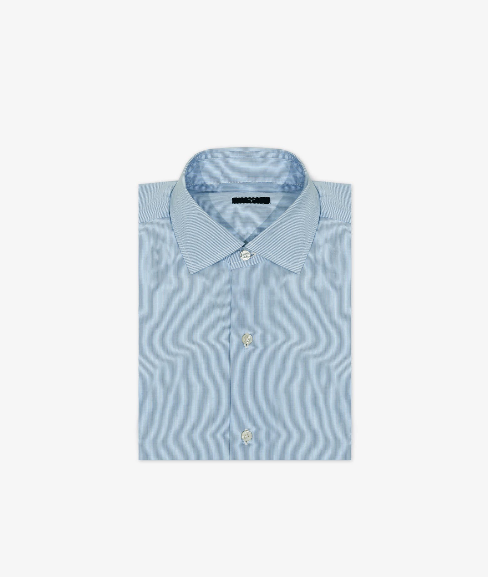 Tailored Cotton Shirt Mayfair Skyblue Hand Made