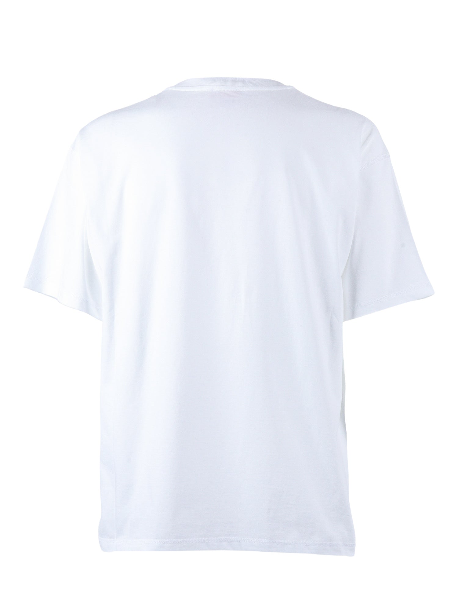T-shirts White Cotton Short Sleeves T-shirt
