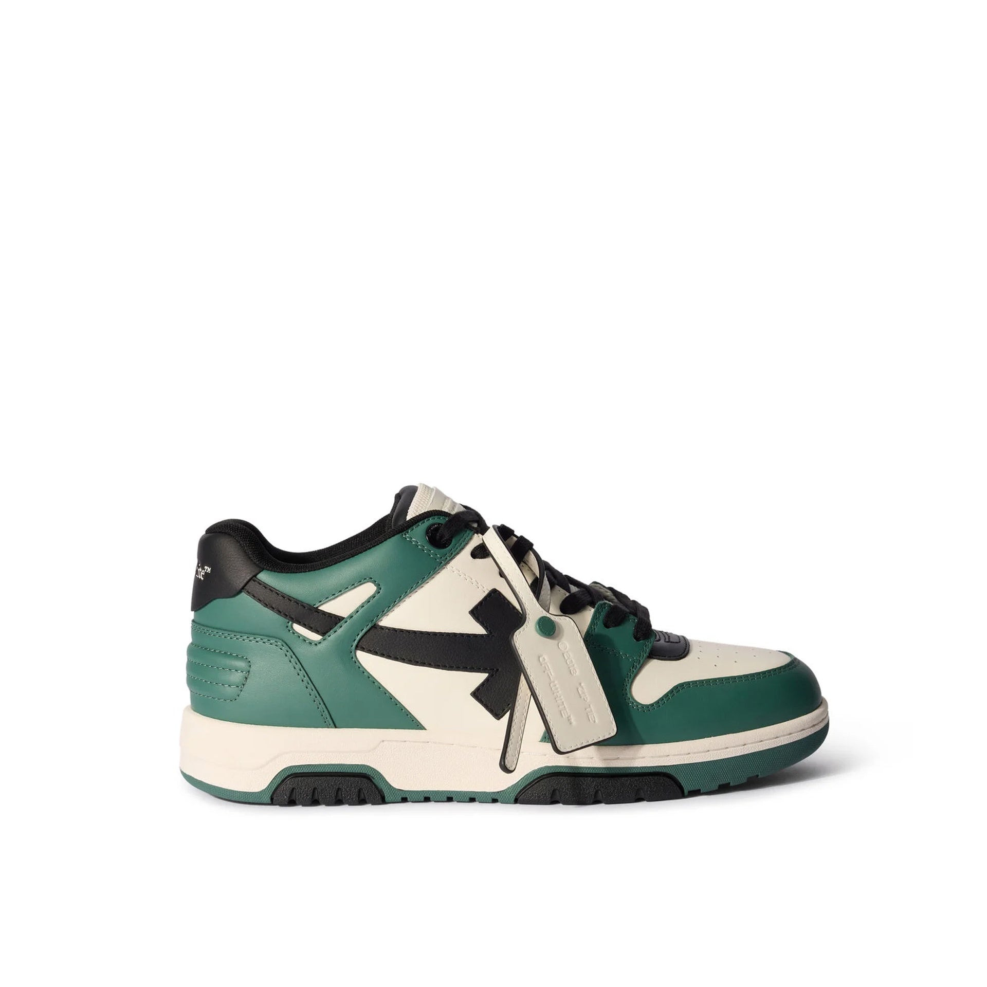Out Of Office Sneakers Green Leather