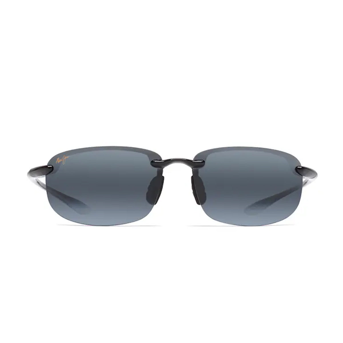 Maui Jim HOOKIPA gry gloss black Nero Propionate Occhiali Sole