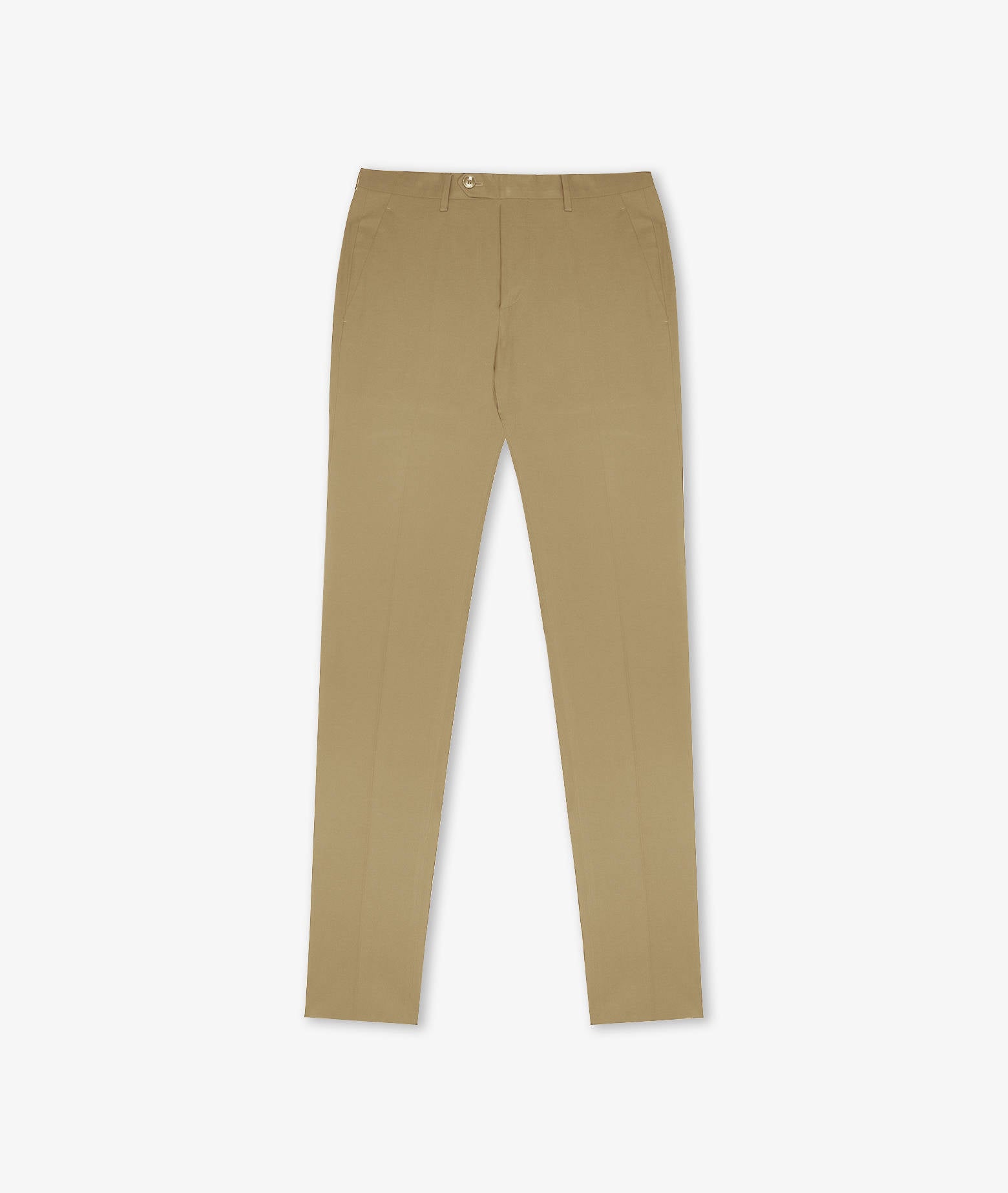 Cotton Chino Ischia Beige Sportswear Trousers
