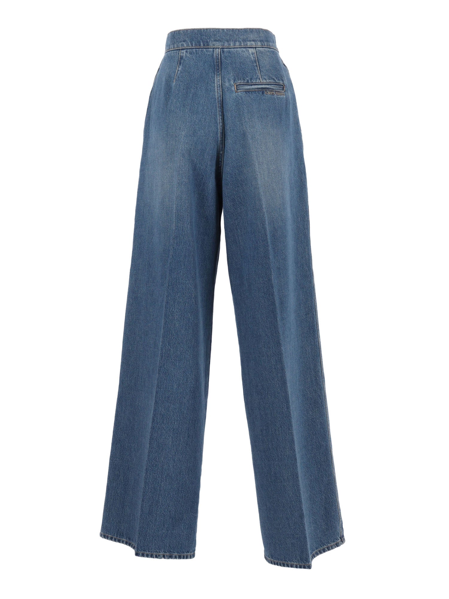 Pants Blue Cotton