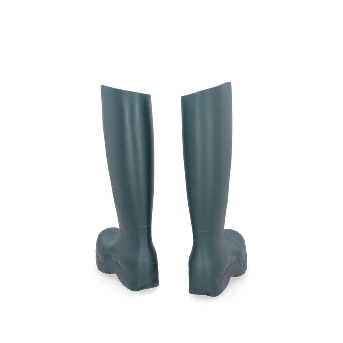 Puddle Boots Green Rubber