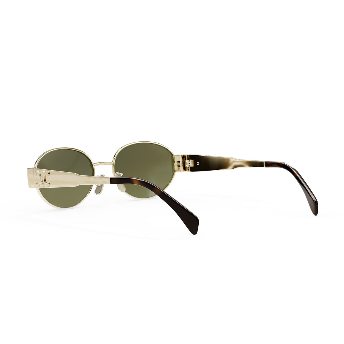 Celine CL40235U Metal Triomphe 30N Gold Oro Occhiali Da Sole