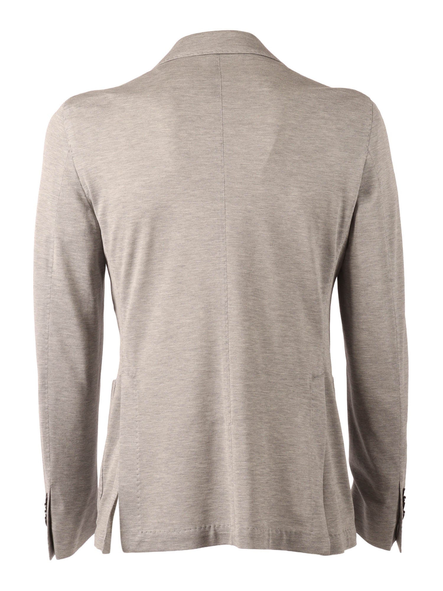Jacket Beige Cotton Silk