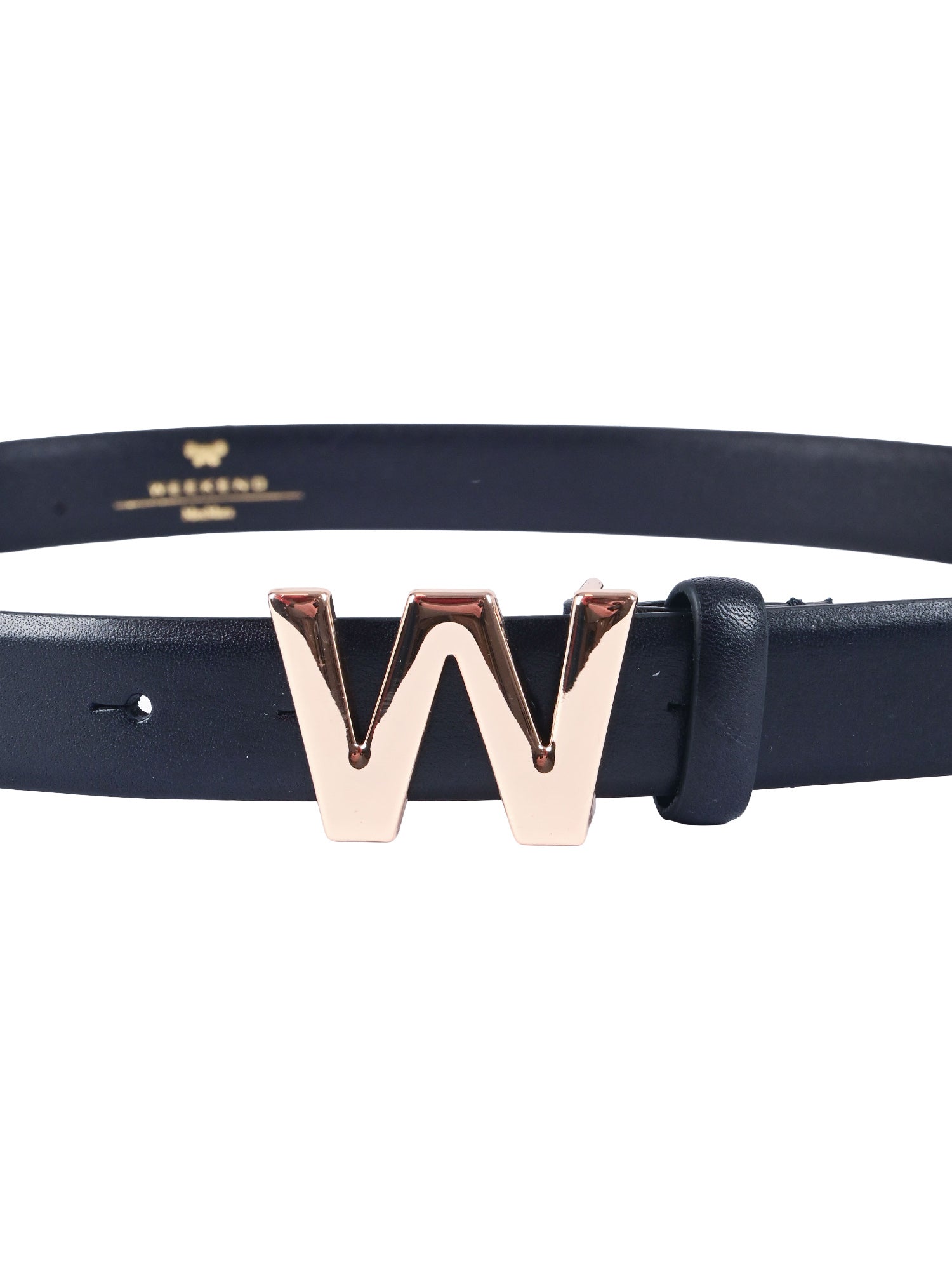 BELT Blue Calfskin