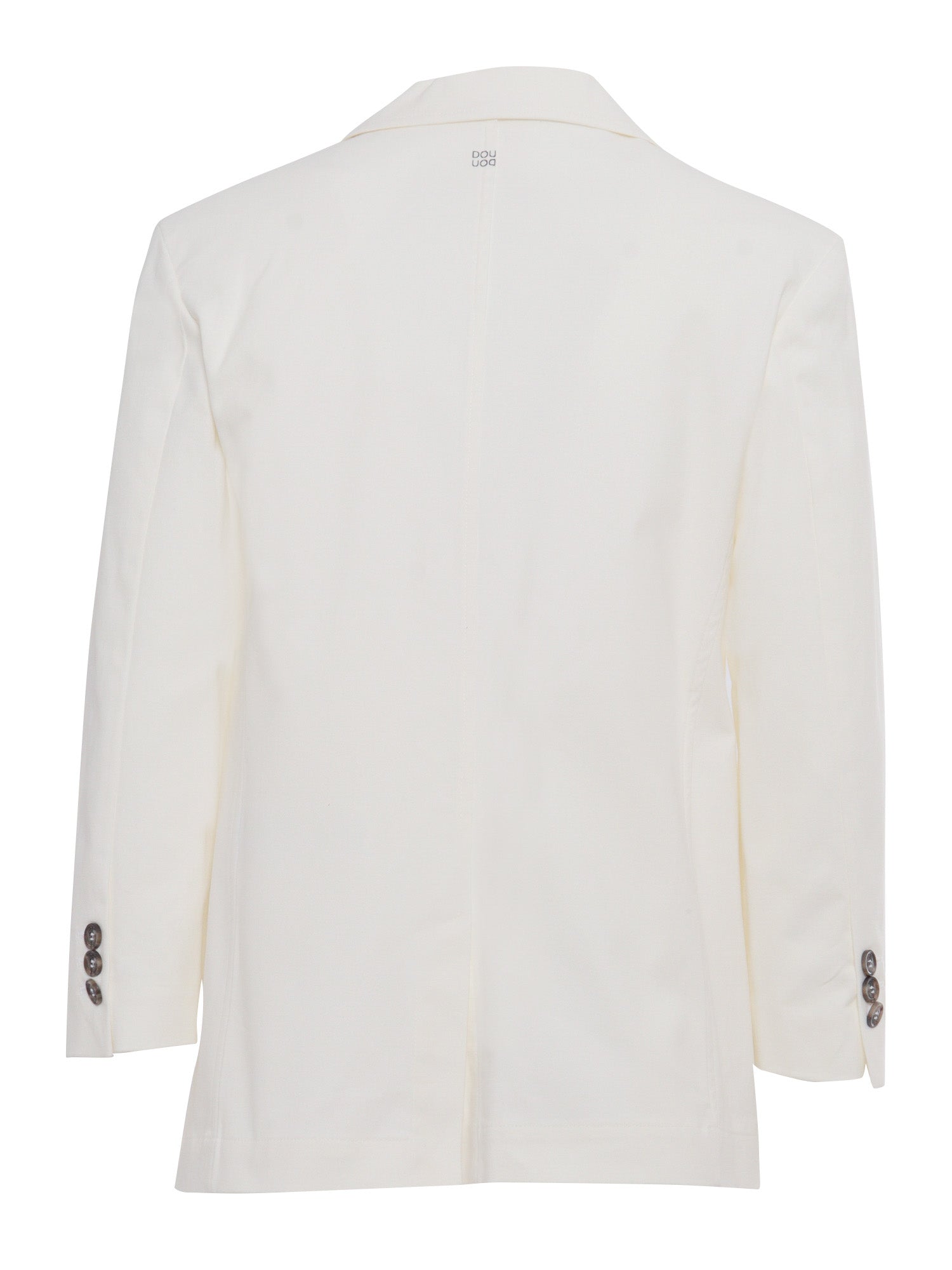White blazer Cotton Elastane Jacket