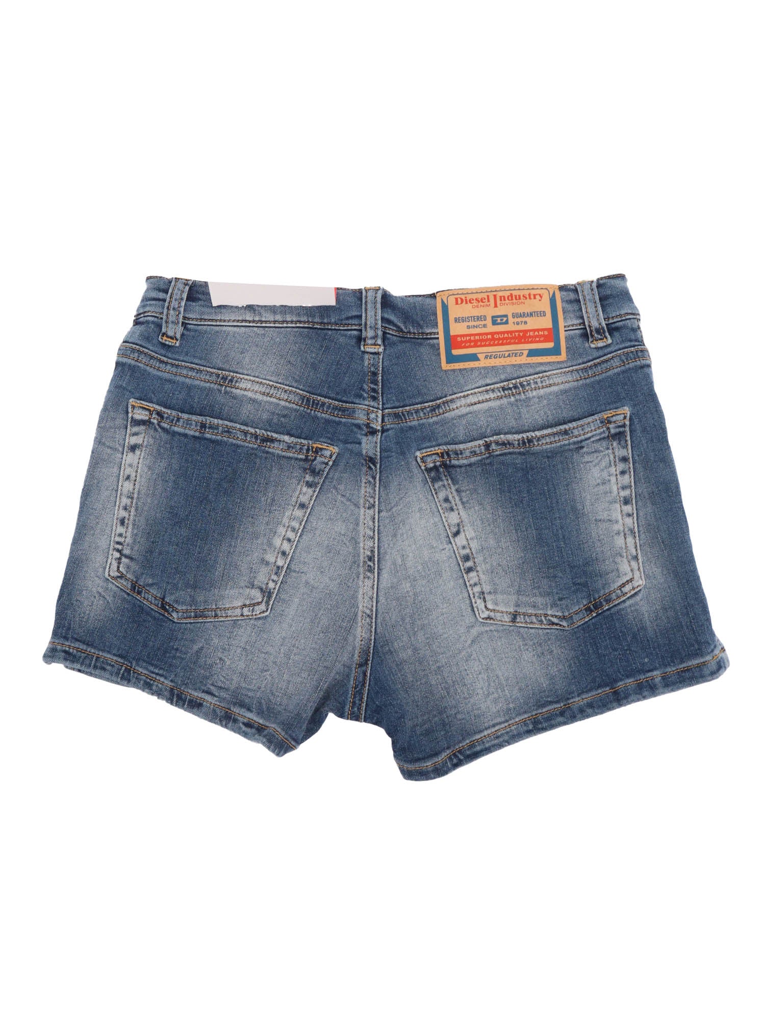 Short pants Multicolor Cotton Elastane