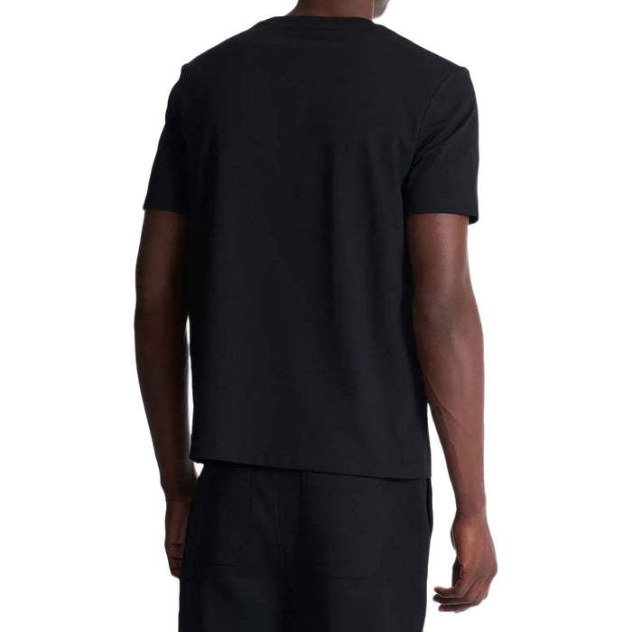 Logo-Print T-Shirt Black Cotton