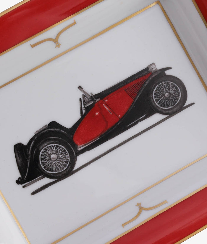Pocket Emptier Vintage Car Red