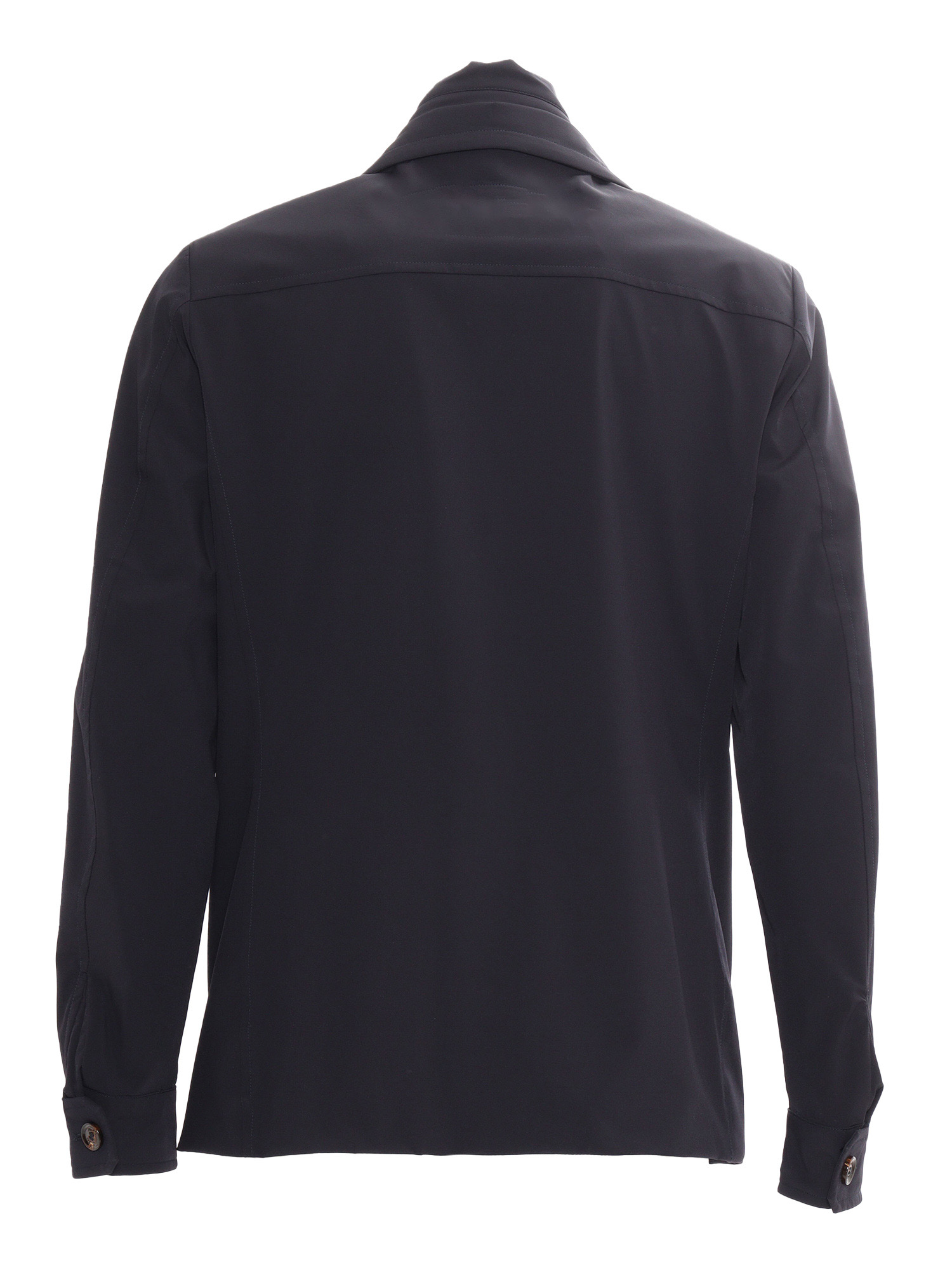 VOLMER-KN JACKET Blue Polyamide Polyurethane Coat
