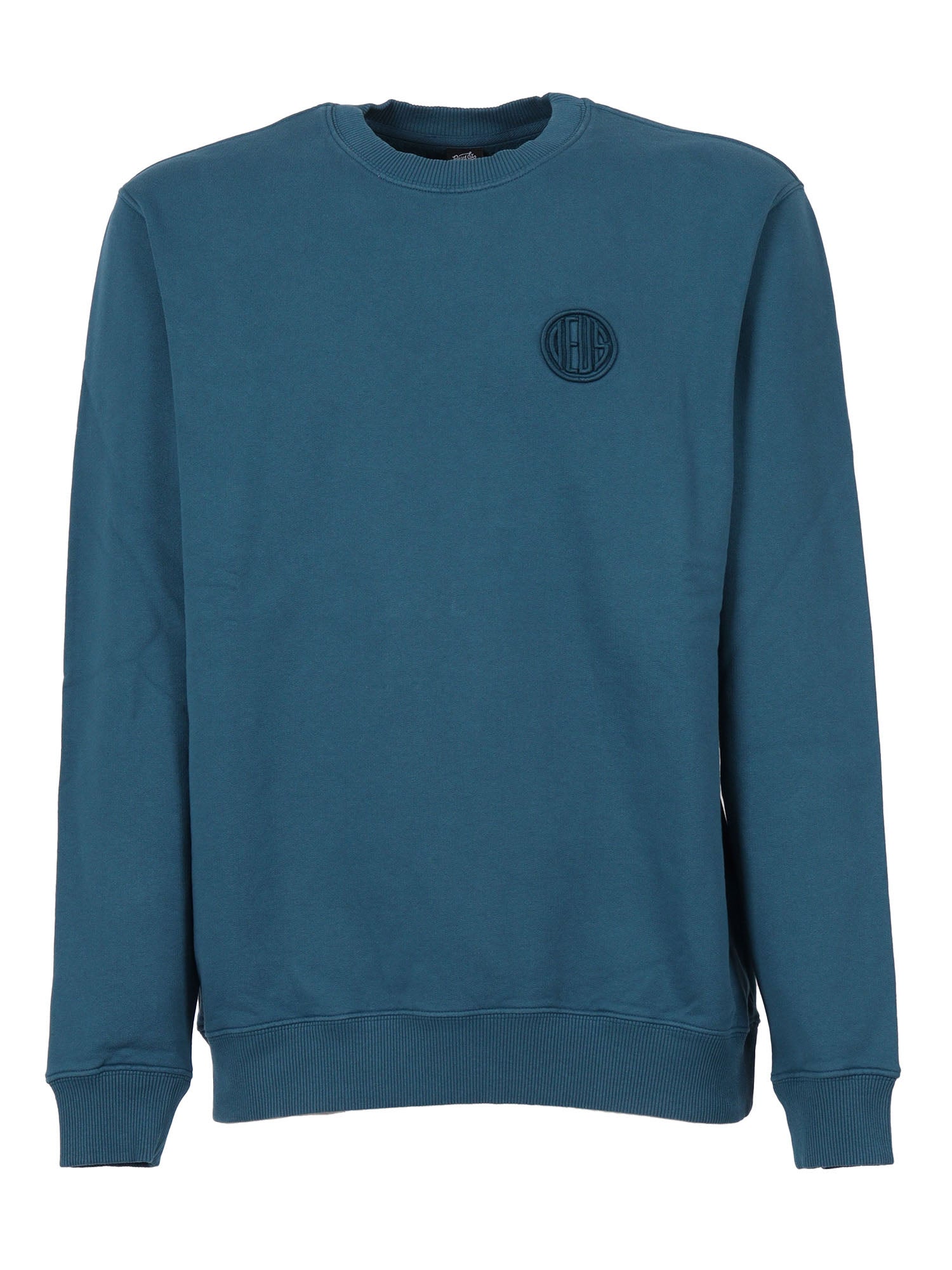Pill Logo Crew Blue Crewneck