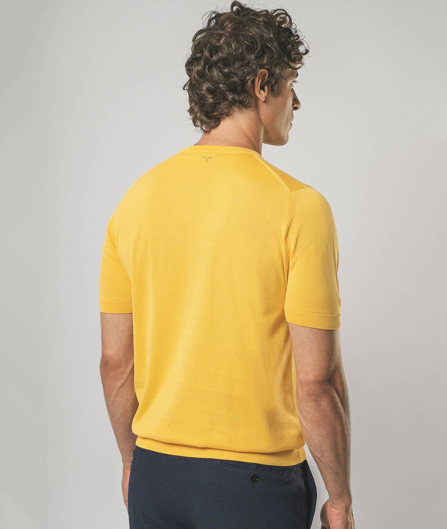 Sea Island T-Shirt Cannes Yellow Knitwear