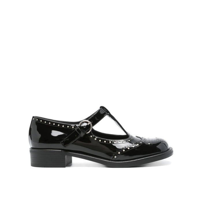 Leather Mary Jane Black Calf