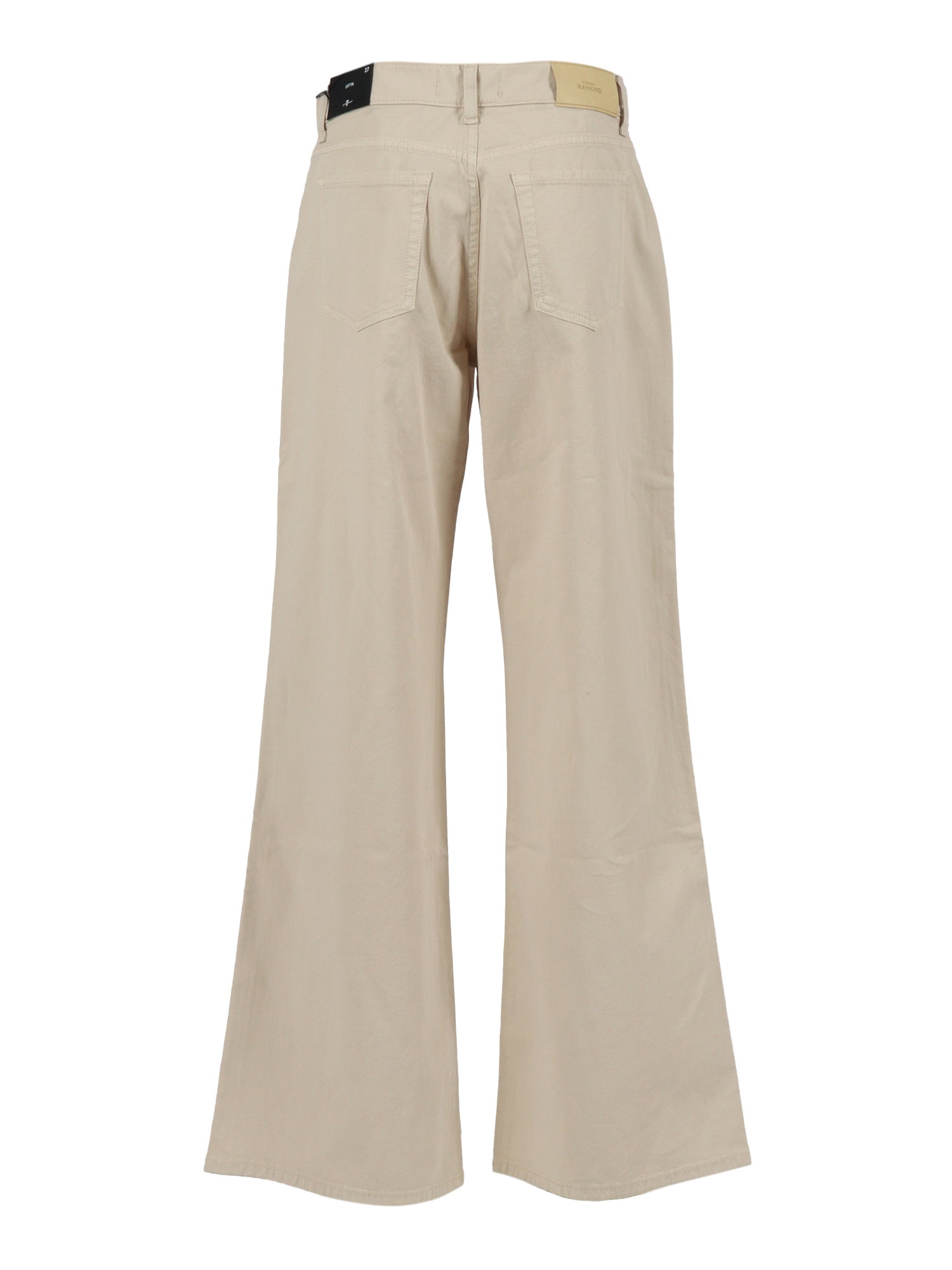 Lotta Twill Creme Beige Cotton Elastane Jean