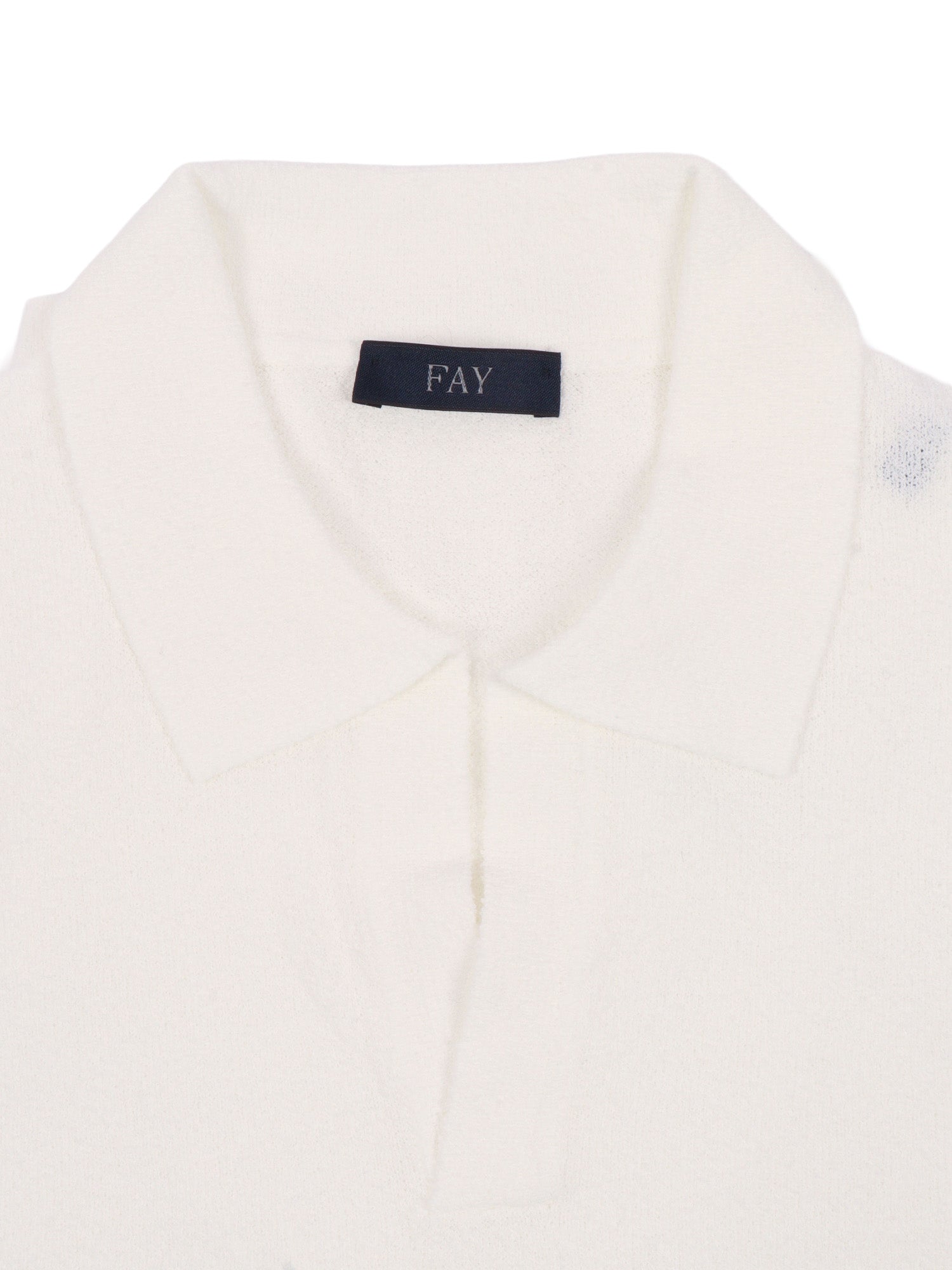 POLO White Cotton Polyamide Shirt