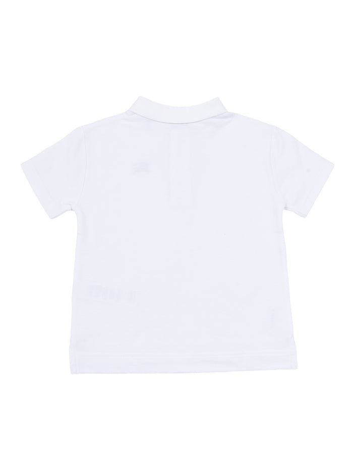 INF BOY POLO SHIRTS White Cotton